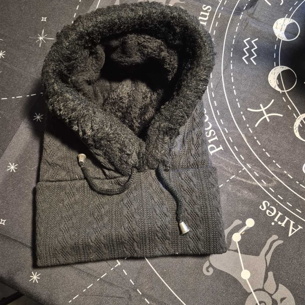 Detached Black Hood